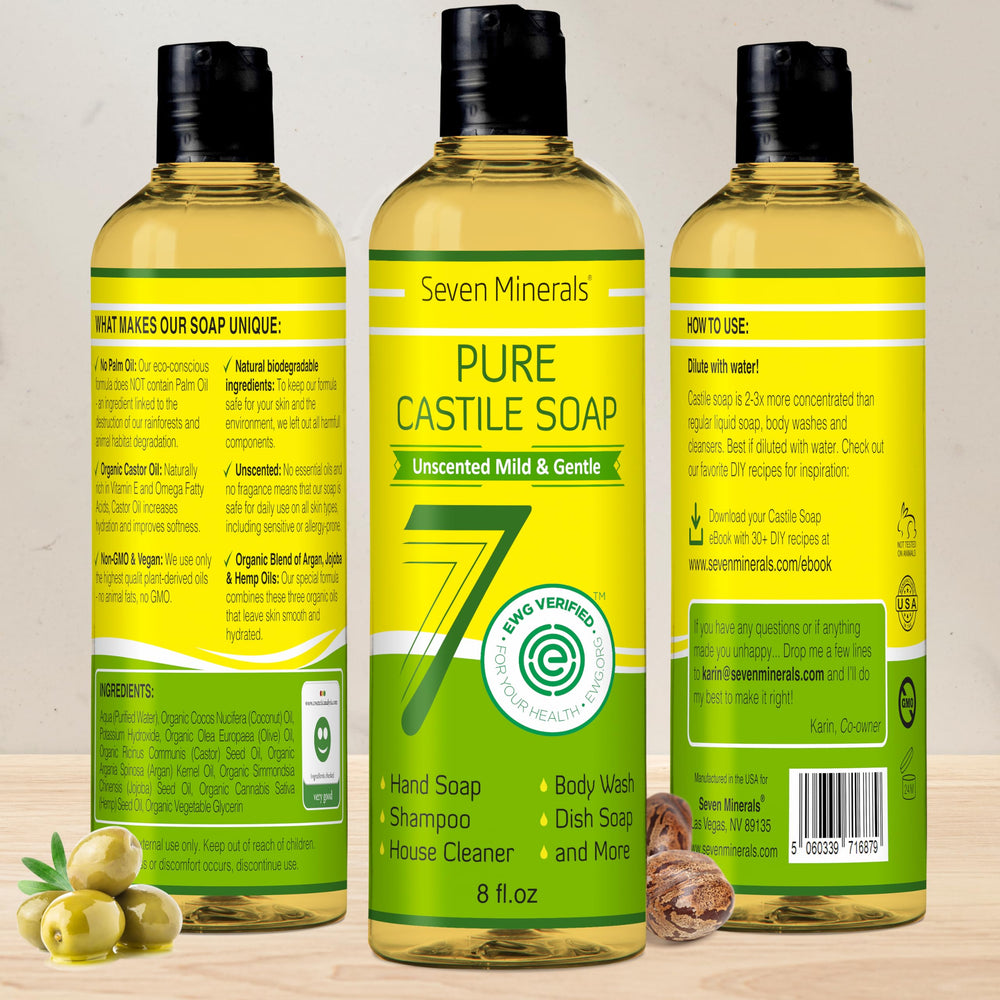Eco-conscious no palm oil formula supports wildlife while delivering gentle cleansing.