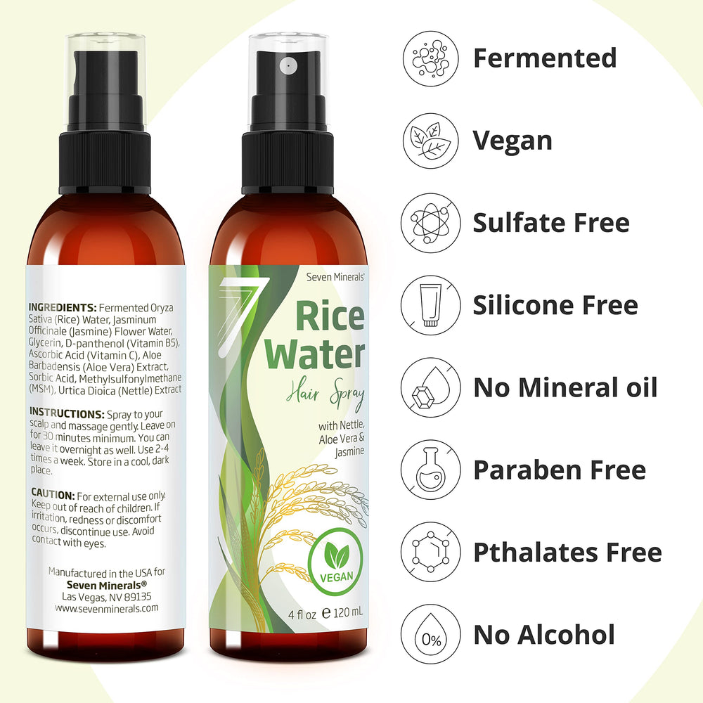 Label highlights vegan formula and plant-based ingredients from Seven Minerals.