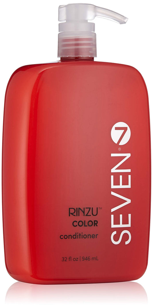 Seven Rinzu COLOR Conditioner bottle highlights color protection for treated hair