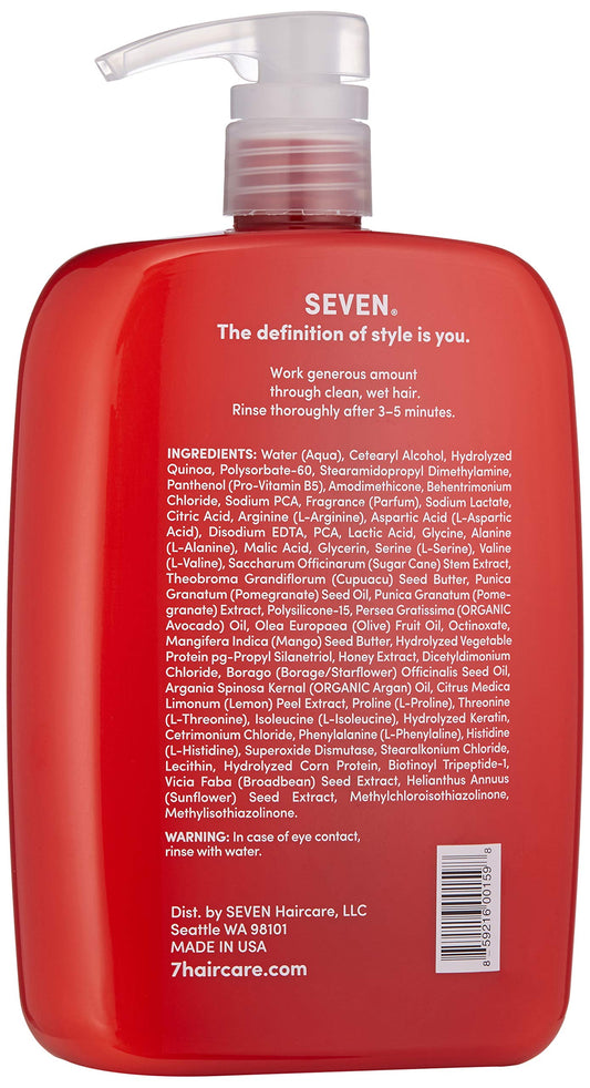 Person applying Rinzu COLOR Conditioner for smooth, frizz control