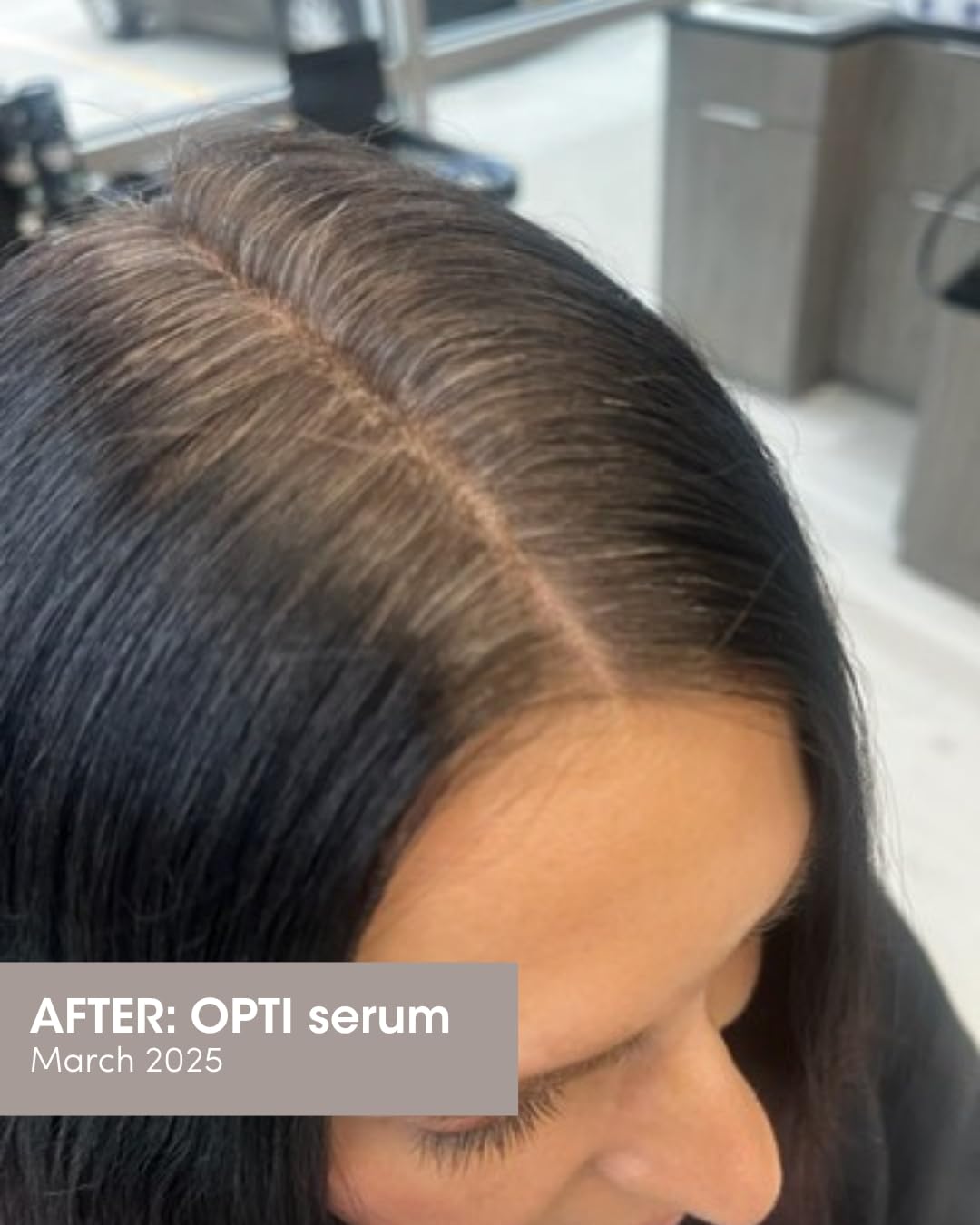 SEVEN SATARA OPTI Shampoo lather in hand ready for cleansing.
