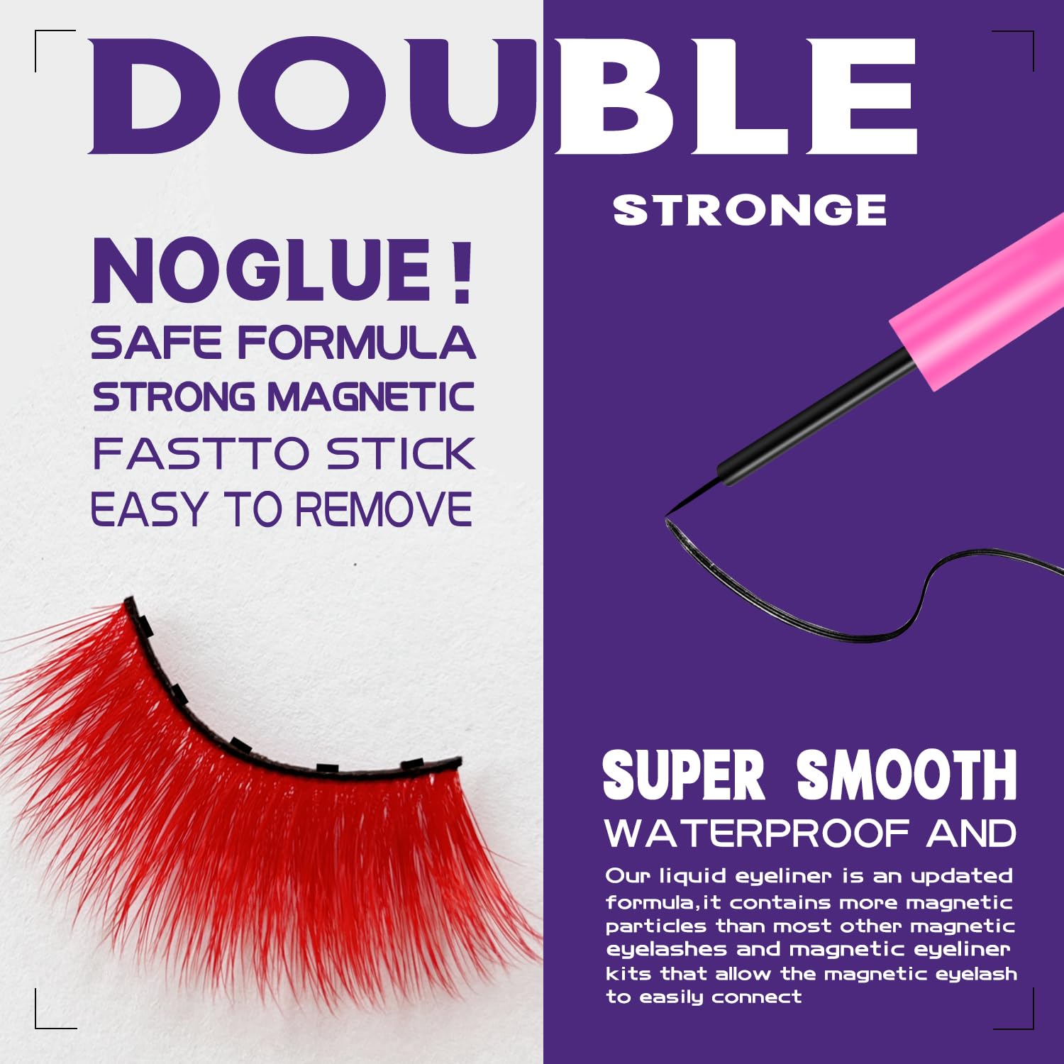 7C SEVENCROWN vegan cruelty-free lashes offer soft, guilt-free glamour.