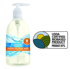 Seventh Generation foaming pump bottle provides refreshing lather.