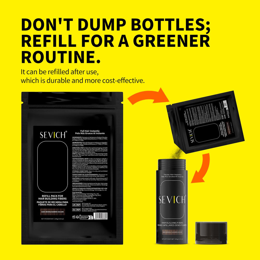 SEVICH 5-second coverage delivers instant-looking density and balance