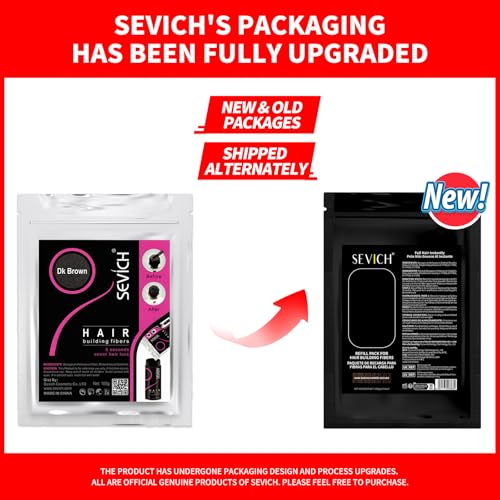 SEVICH Hair Fibers pour into bottle for quick at-home touch-ups