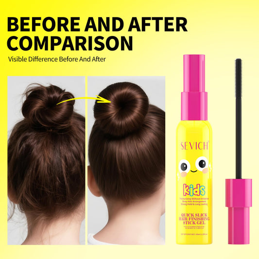 SEVICH Kids Quick Slick precision brush-on applicator targets flyaways.