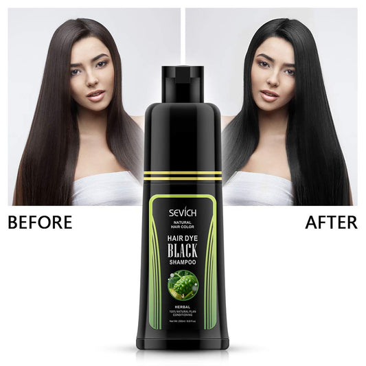 SEVICH Noni essence shampoo application showing nourishment during coloring.