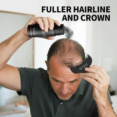SEVICH static-charged fibers bond to hair shafts for fuller appearance