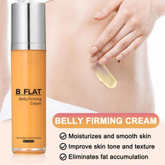 SEWOG B Flat Belly Cream pump illustrates convenient dispensation for daily routine.