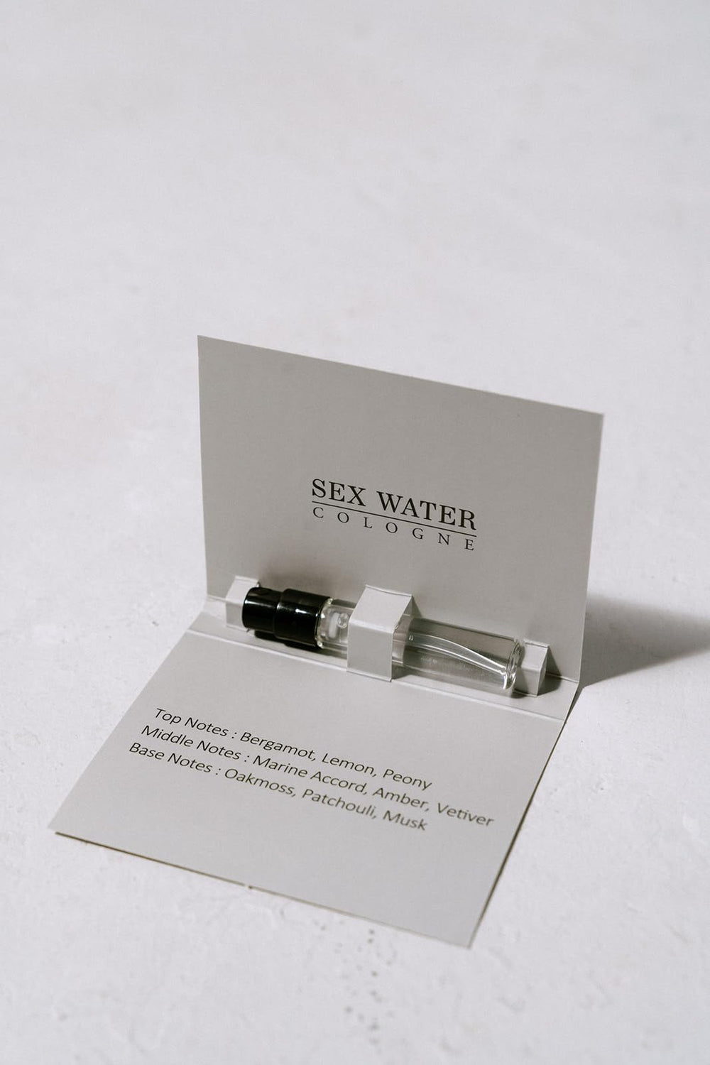 Sex Water daily-refresh-application provides even, smooth mist.