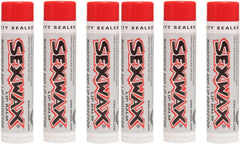 Sex Wax lip balm 6-pack twist-up with SPF 30 protects lips during sun and surf