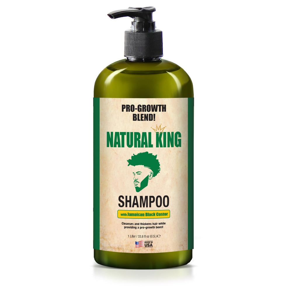 SFC Natural King Pro-Growth Hair & Beard Oil bottle with dropper ready for use.
