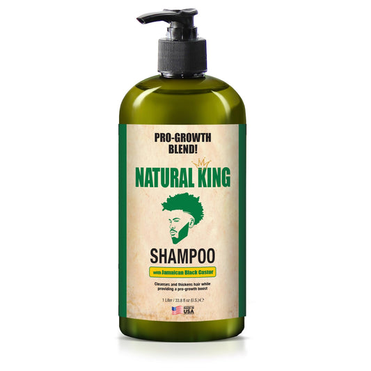 SFC Natural King Pro-Growth Hair & Beard Oil bottle with dropper ready for use.