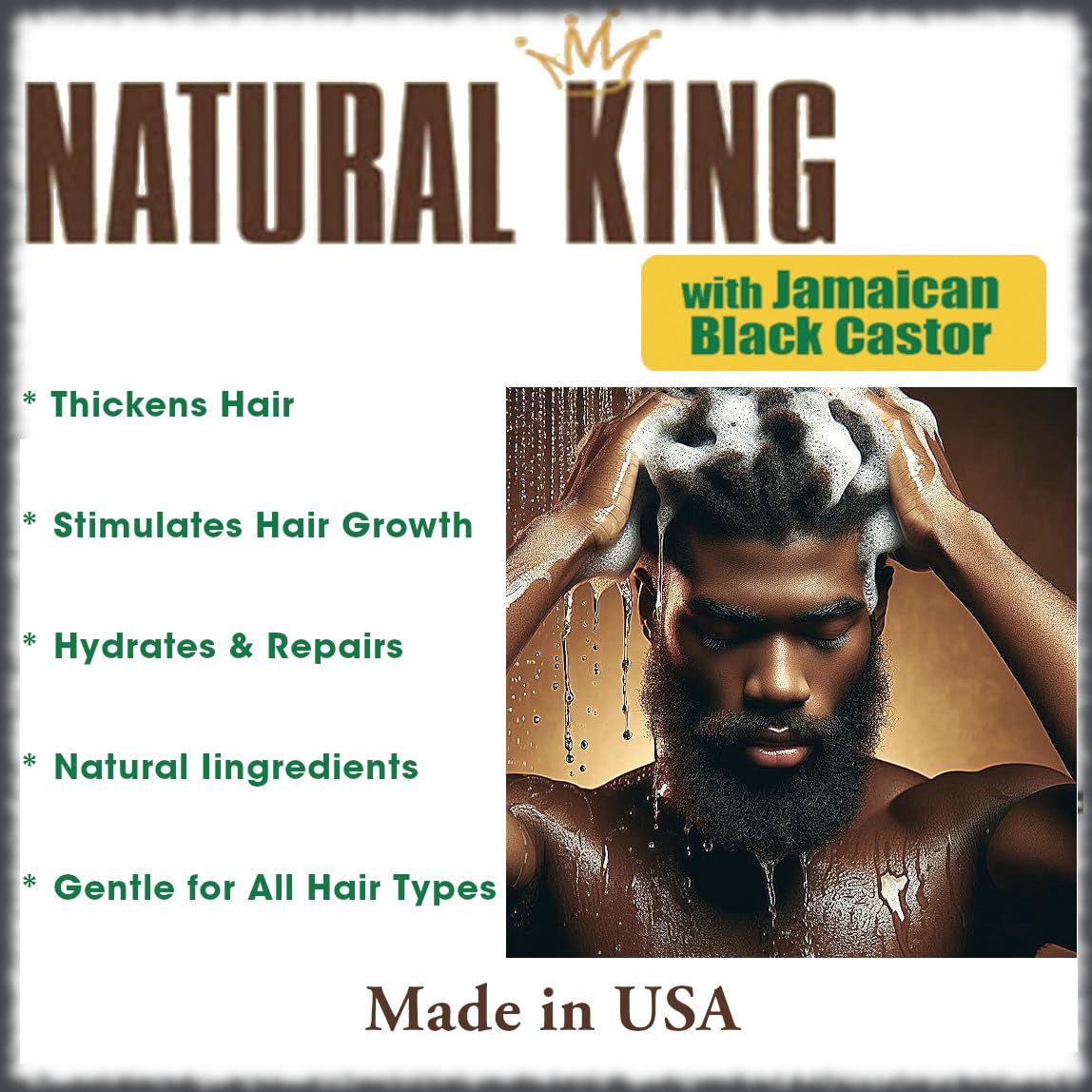 SFC Natural King shampoo helps moisturize scalp and hair.