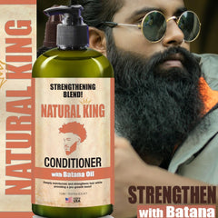 SFC Natural King bottle emphasizing potential hair growth.