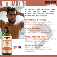 SFC Natural King daily-use routine shows easy, refreshing wash for men.