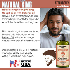 SFC Natural King closeup shows soft, smooth hair texture.