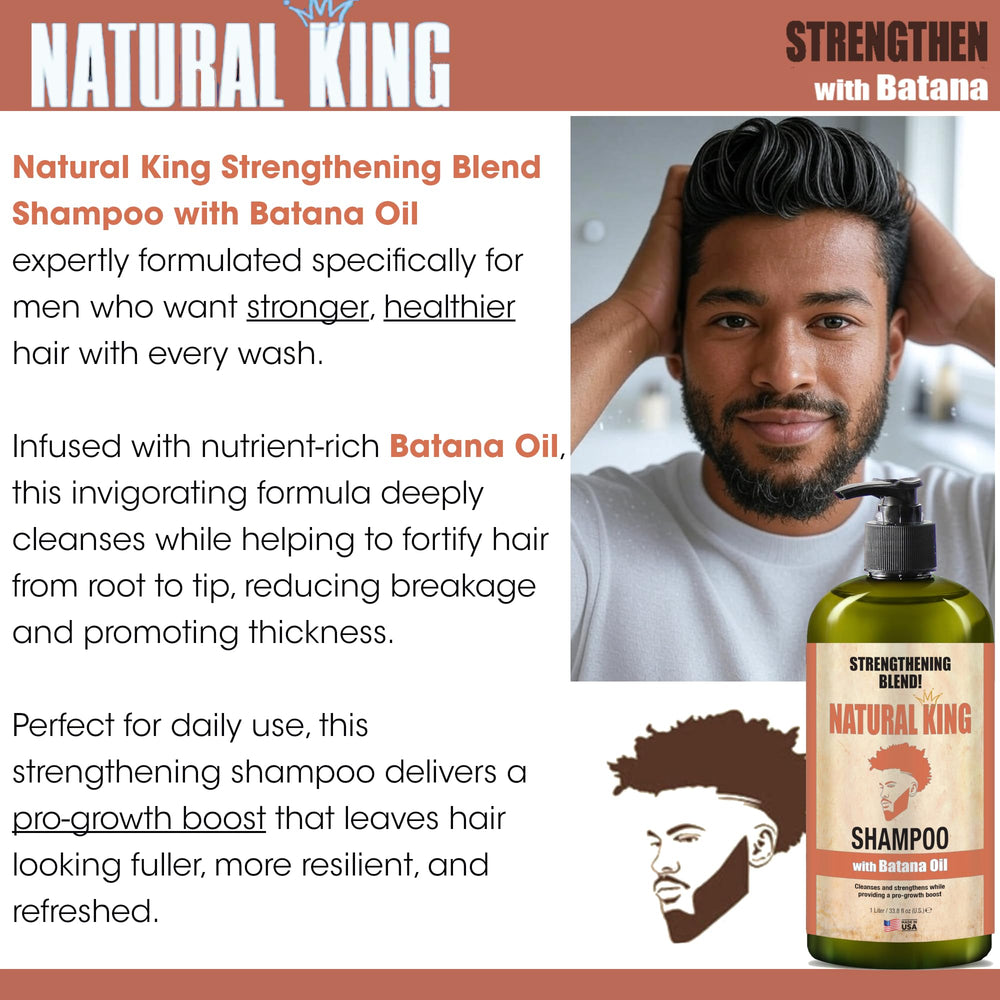 SFC Natural King ingredients panel lists Batana Oil for root-to-tip fortification.