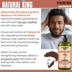 SFC Natural King ingredients panel lists Batana Oil for root-to-tip fortification.