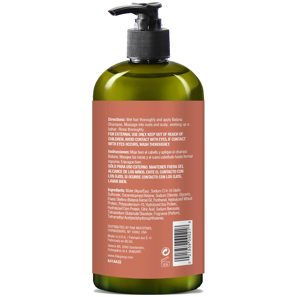 SFC Natural King shampoo lather highlights Batana Oil nourishment for daily use.