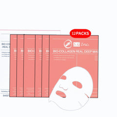 Breathable gel texture of SG Inc Bio-Collagen Real Deep Mask on skin