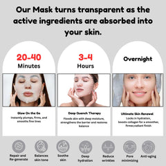 Product packaging and color swatch of SG Inc Bio-Collagen Real Deep Mask