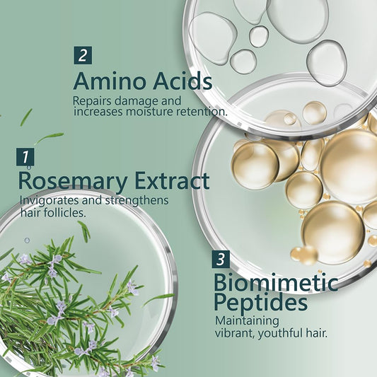 SH-RD Intensive Scalp Essence applied to the scalp for vitality.
