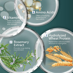 SH-RD Nutra-Therapy Shampoo vitamin B5 boosts elasticity.