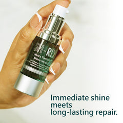 SH-RD Shine Serum pump shown for easy post-wash application