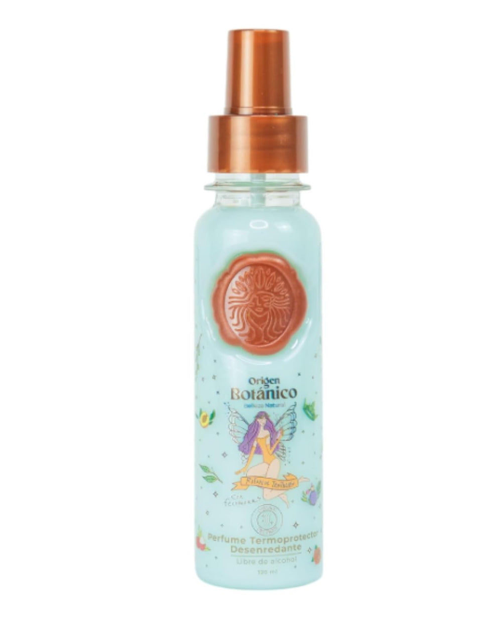 SHAEIO Ritual Botanico bottle closeup with jasmine-vanilla scent for versatile styling.