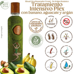 SHAEIO Ritual Botanico Kit2 ingredients panel featuring rosemary, biotin, eucalyptus.