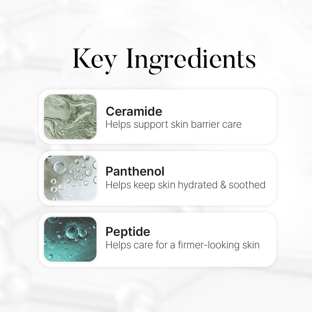 shaishaishai Liposome Repair Milky Cream texture close-up shows creamy non-greasy finish.