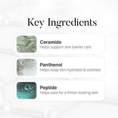 shaishaishai Liposome Repair Milky Cream texture close-up shows creamy non-greasy finish.