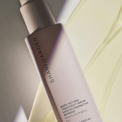 SHANI DARDEN Body Reform Serum with Vitamin C brightens dark spots over time.