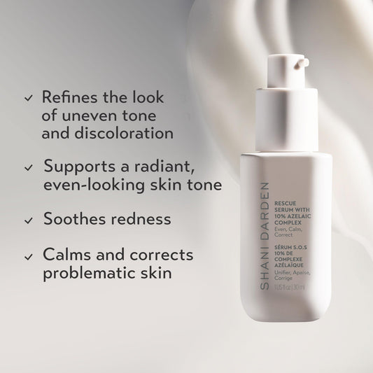 Shani Darden Rescue Serum application step image shows smooth application