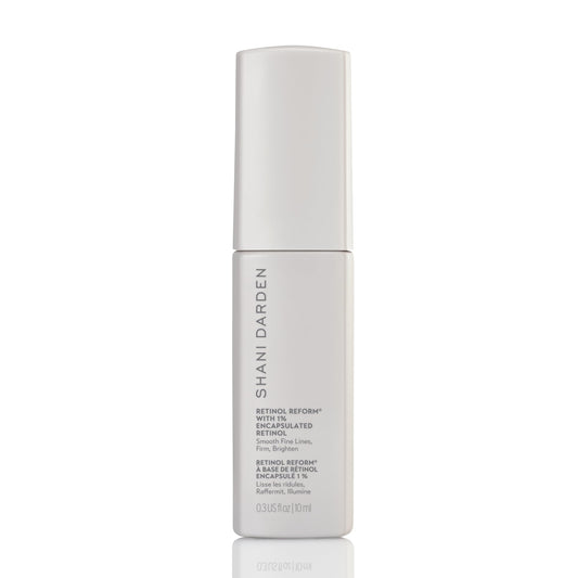 Shani Darden Retinol Reform bottle with pump, ideal for gentle nightly application