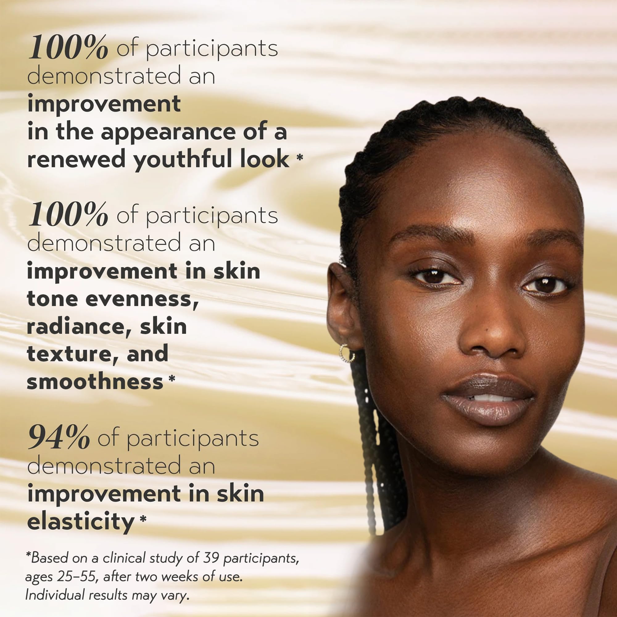 Illustration of Niacinamide, Ceramides, Aloe in SHANI DARDEN formula for moisture balance