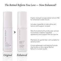 Night-time skincare setup with SHANI DARDEN Retinol Reform as part of routine