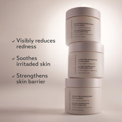 SHANI DARDEN Signature Nourishing Facial Mask application on face for calm, refreshed skin