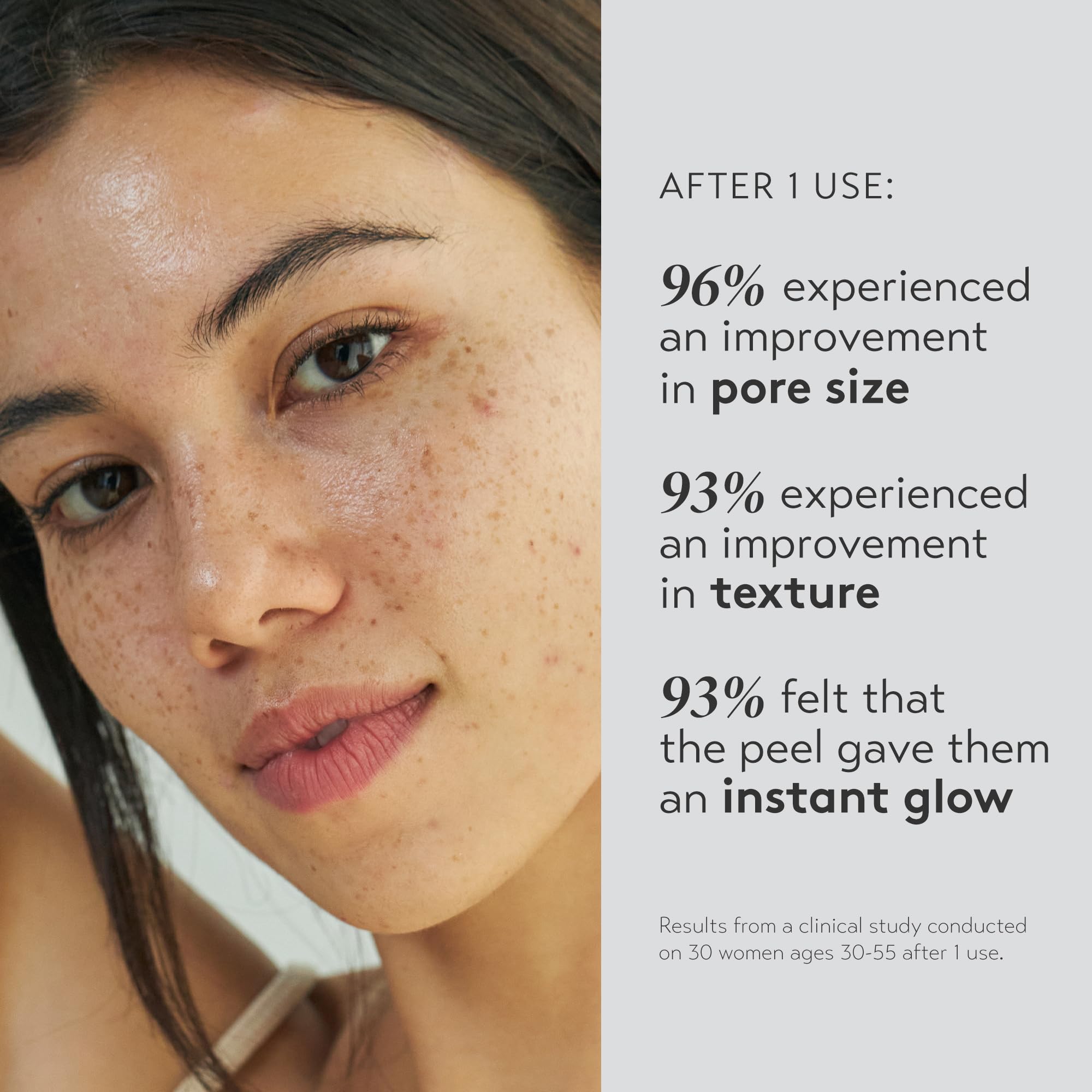 Shani Darden Triple Acid Peel Step 1 application image showing gentle exfoliation.