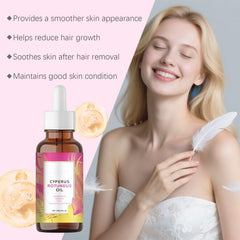 SHAOMABA Cyperus Rotundus oil armpit application for underarm comfort and smoothness.