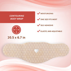 Shape and Tone wrap features gingko biloba for natural contouring support.