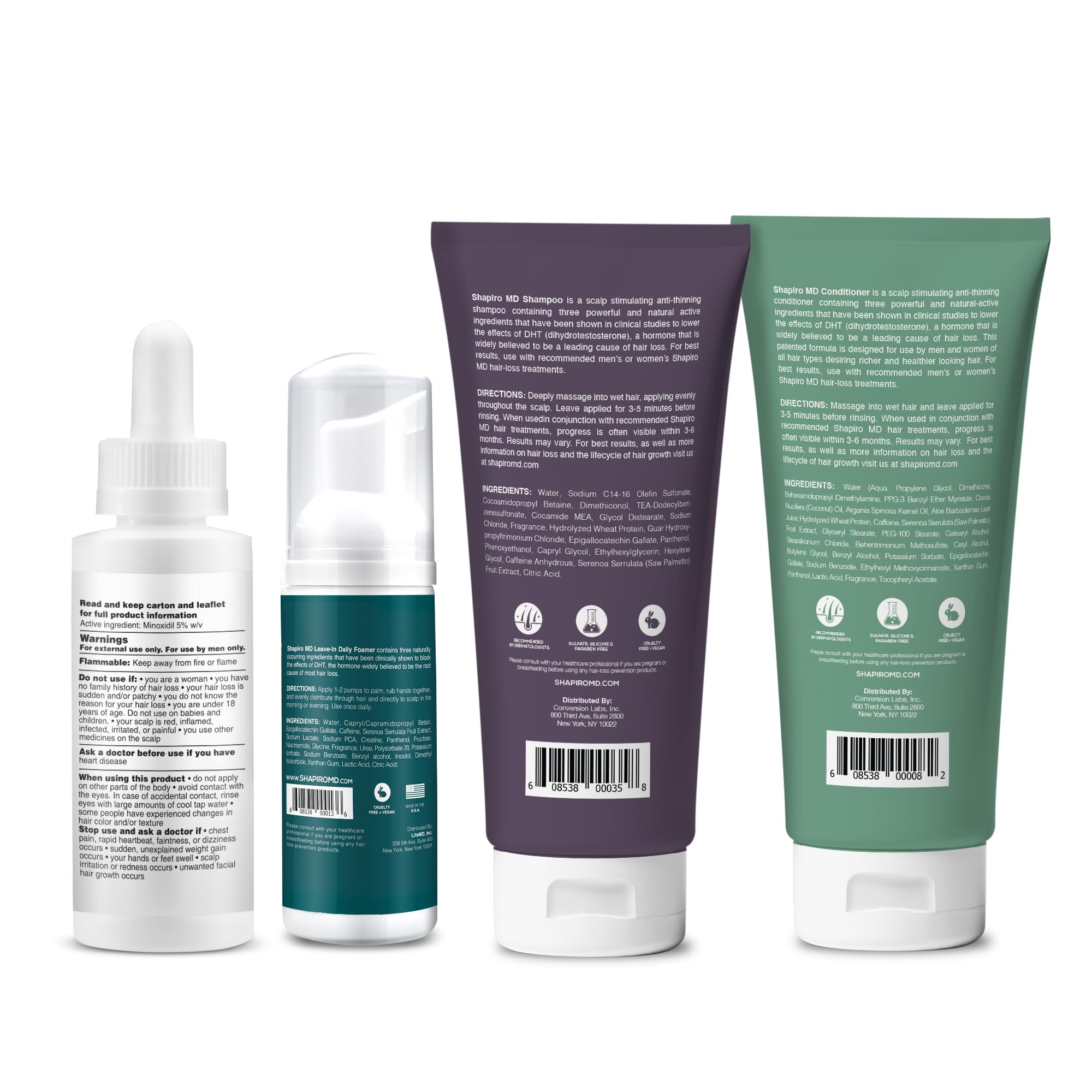 Shapiro MD Hair Care Ritual scene highlights routine use