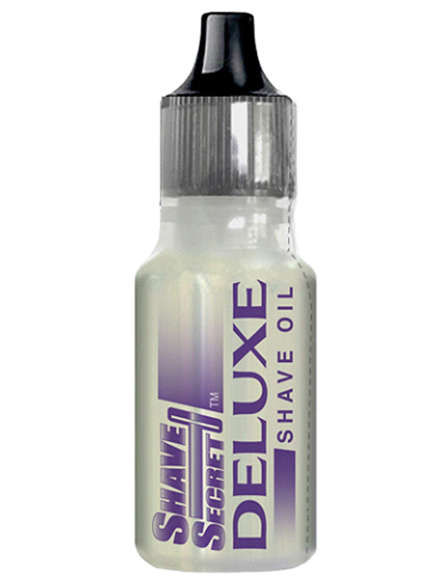 Shave Secret Deluxe Oil application on skin for immediate absorption and silky softness