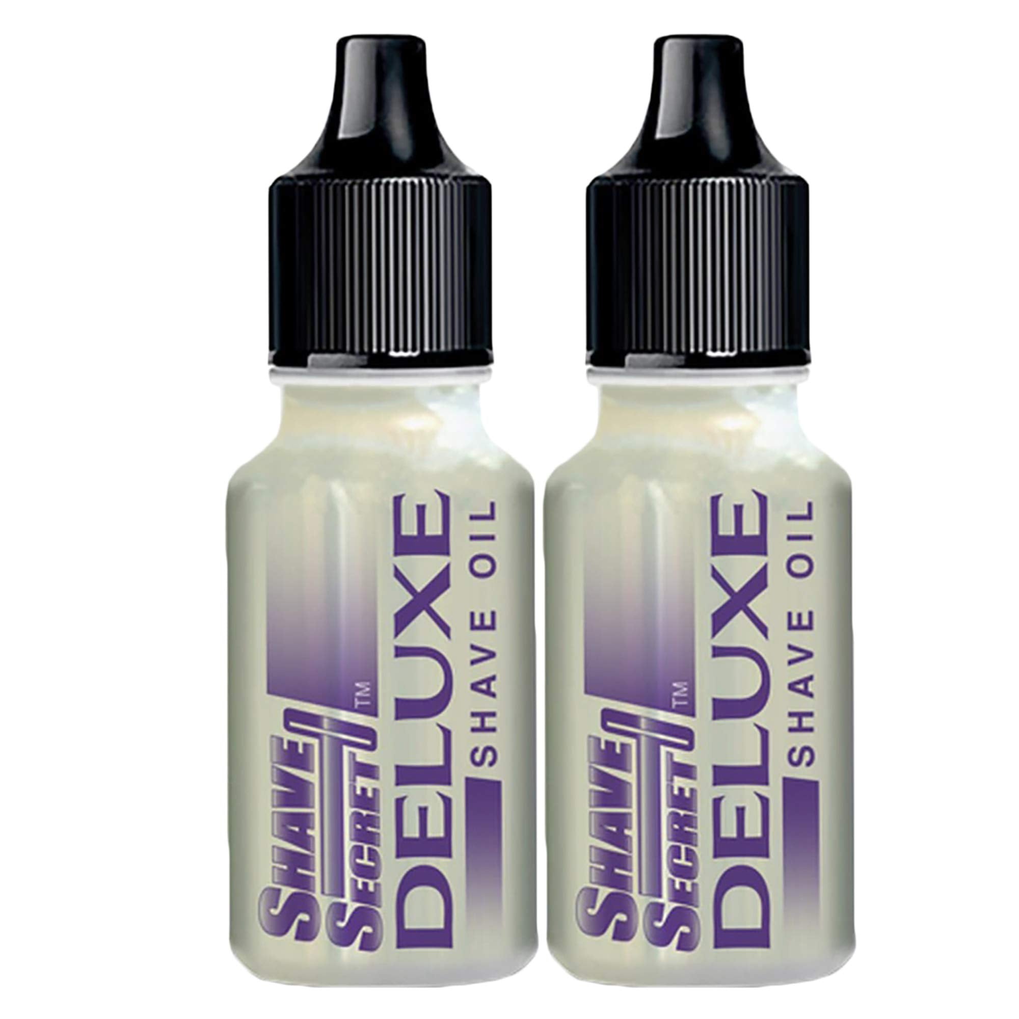 Shave Secret Deluxe Shaving Oil bottle 18.75ml for a smooth, hydrated shave.