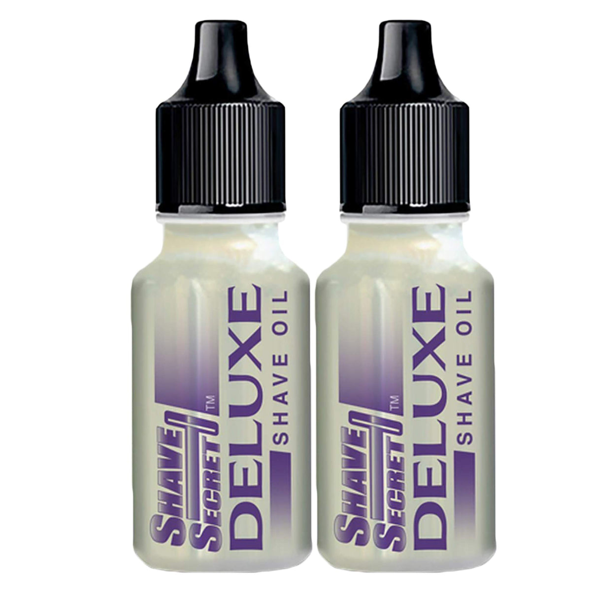 Shave Secret Deluxe Shaving Oil bottle 18.75ml for a smooth, hydrated shave.