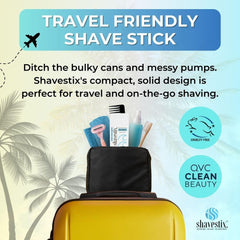 Shavestix made-in-usa vegan-crueltyfree shave stick for ethical self-care.