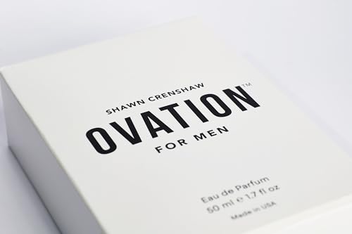 Shawn Crenshaw Ovation for Men packaging box, ready for gifting.