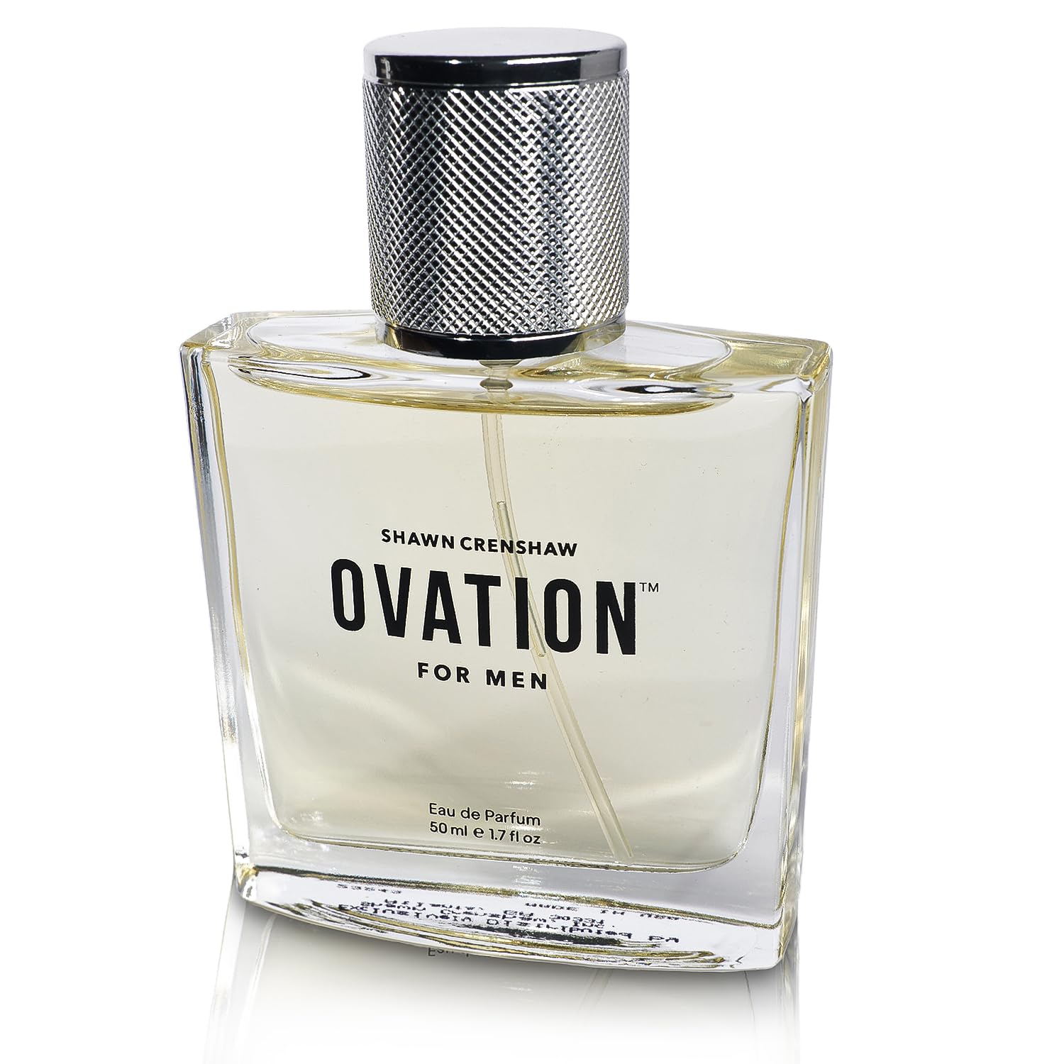 Shawn Crenshaw Ovation for Men spray application, easy to wear.