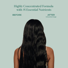 Scalp care close-up with Shikakai and Neem ingredients in SHAZ & KIKS formula